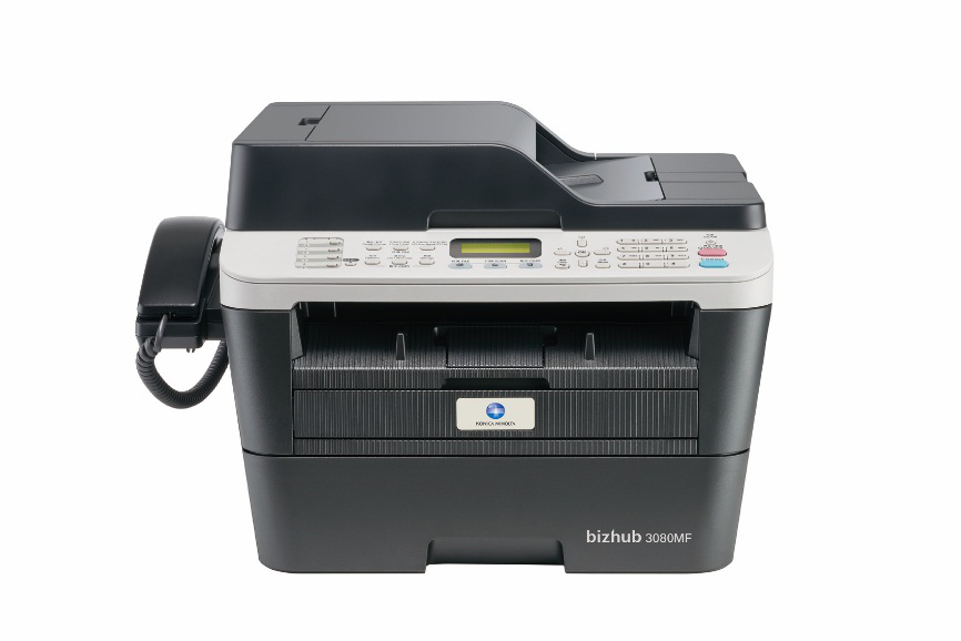 柯尼卡美能达全新黑白激光多功能一体机新品bizhub 3080MF